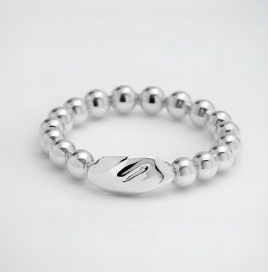 Panzerarmband Sterling Glanz